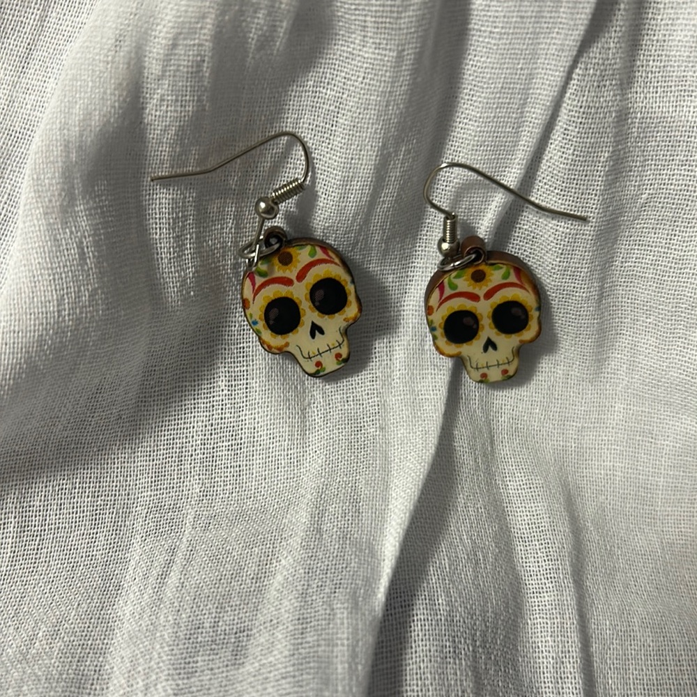 Calavera earrings